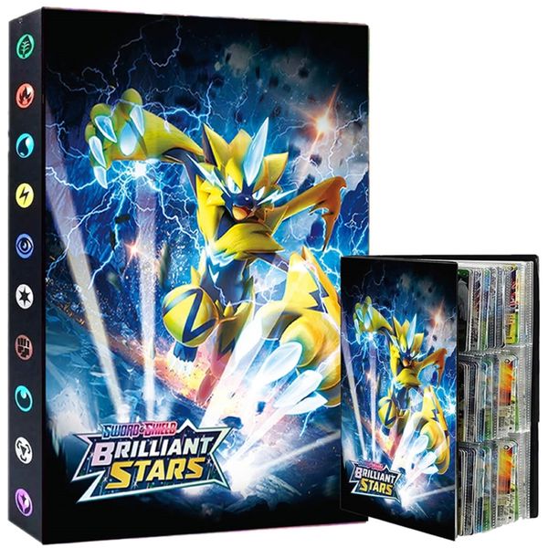 432 cards album book collection holder toys 9 pocket anime map game card binder folder loaded list toy gift for kids 220725
432 cards album book collection holder toys 9 pocket anime map game card binder folder loaded list toy gift for kids 220725