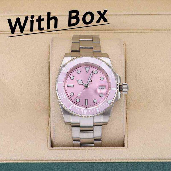 huiya06 ceramic bezel 40mm mens watches automatic mechanical 2813 movement watch luminous sapphire waterproof sports self-wind wristwatches, Slivery;brown
huiya06 ceramic bezel 40mm mens watches automatic mechanical 2813 movement watch luminous sapphire waterproof sports self-wind wristwatches, Slivery;brown