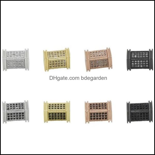 charms jewelry findings components factory wholesale cz micro pave white and jet zircon geometrical bracelet beads sp dhqhe, Bronze;silver
charms jewelry findings components factory wholesale cz micro pave white and jet zircon geometrical bracelet beads sp dhqhe, Bronze;silver
