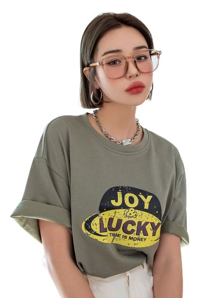 dazy letter graphic drop shoulder tee u8de#, White
dazy letter graphic drop shoulder tee u8de#, White