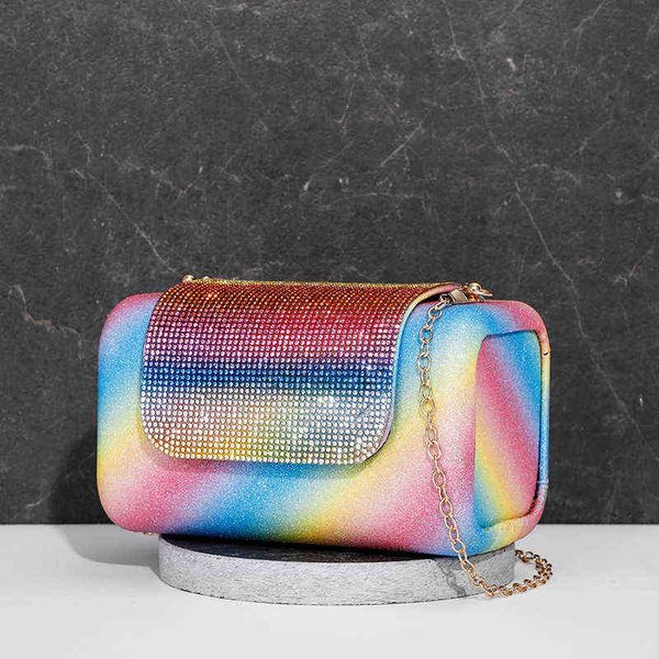 evening bags rainbow luxury women's evening bag single shoulder messenger hand diamond party purse ladies clutch bags z356 220316
evening bags rainbow luxury women's evening bag single shoulder messenger hand diamond party purse ladies clutch bags z356 220316