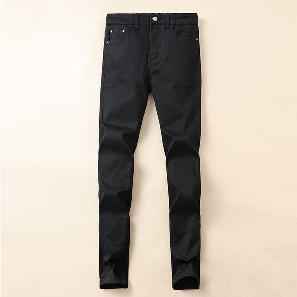 2022 slim-leg jeans classic luxury designer summer slim-fit stretch jean pants patch slim high-grade recycled water simple generous casual d, Blue
2022 slim-leg jeans classic luxury designer summer slim-fit stretch jean pants patch slim high-grade recycled water simple generous casual d, Blue