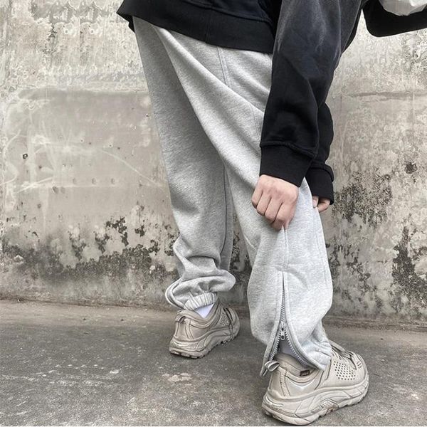 men's pants fashion grey sweatpants men's back zipper streetwear casual joggers ankle banded sweat men boys trousers mens clothing, Black
men's pants fashion grey sweatpants men's back zipper streetwear casual joggers ankle banded sweat men boys trousers mens clothing, Black