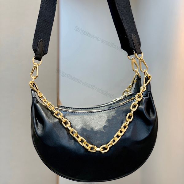 womens tote pillow underarm bag half moon quilted calfskin leather chain alphabet floral embroidery totes designer handbag women shoulder 27, Black
womens tote pillow underarm bag half moon quilted calfskin leather chain alphabet floral embroidery totes designer handbag women shoulder 27, Black