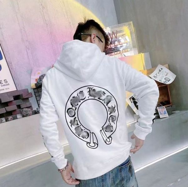 men's luxury loose jackets men brand hoodies designer horseshoe cross print ch zipper sweatshirts women coat casual fashion pullover h, Black;brown
men's luxury loose jackets men brand hoodies designer horseshoe cross print ch zipper sweatshirts women coat casual fashion pullover h, Black;brown