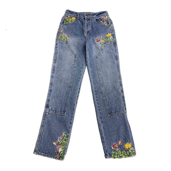 french style men's women's floral letters denim jacket denim designers exquisite embroidery fashion coat luxury vintage patchwork, Black;brown
french style men's women's floral letters denim jacket denim designers exquisite embroidery fashion coat luxury vintage patchwork, Black;brown