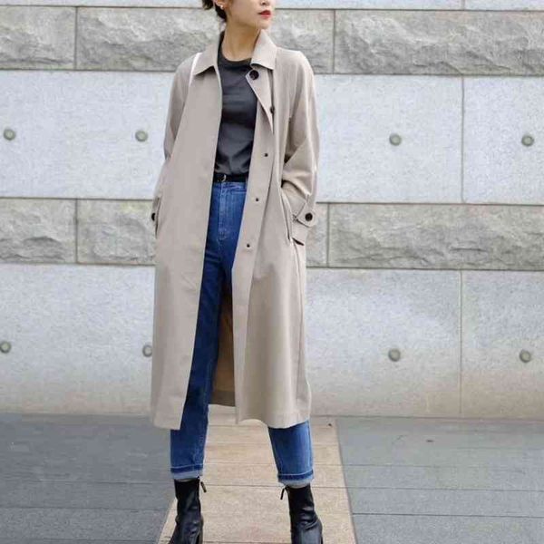 women's trench coats rongxin clothing autumn winter laurel cotton elast cloth class single row button waist closing temperament windbre, Tan;black
women's trench coats rongxin clothing autumn winter laurel cotton elast cloth class single row button waist closing temperament windbre, Tan;black
