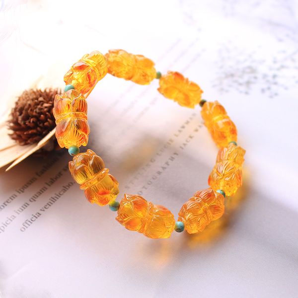 natural yellow amber lotus carved beads bracelet gold amber 12x9mm women men healing stretch crystal jewelry aaaaa, Silver
natural yellow amber lotus carved beads bracelet gold amber 12x9mm women men healing stretch crystal jewelry aaaaa, Silver