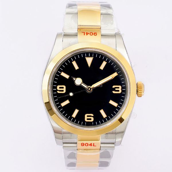 watch automatic mechanical 36mm luminous watches for men wristwatch classic fashion wristwatches stainless steel case montre de luxe, Slivery;brown
watch automatic mechanical 36mm luminous watches for men wristwatch classic fashion wristwatches stainless steel case montre de luxe, Slivery;brown