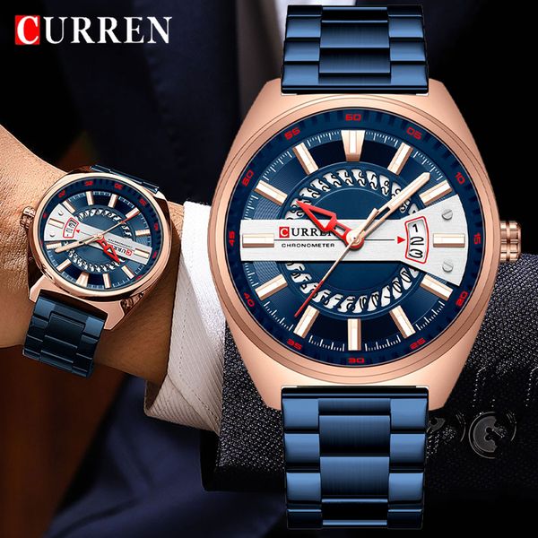 curren business luxury stainless steel men watches sport waterproof creative design quartz watch mens male clock
curren business luxury stainless steel men watches sport waterproof creative design quartz watch mens male clock