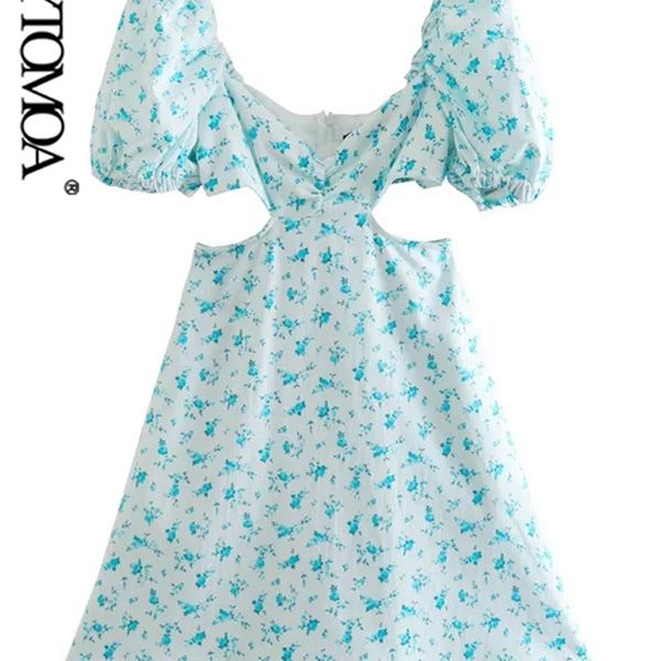 women fashion hollow out floral print mini dress vintage puff sleeve back zipper female dresses vestidos mujer 220526, Black;gray
women fashion hollow out floral print mini dress vintage puff sleeve back zipper female dresses vestidos mujer 220526, Black;gray