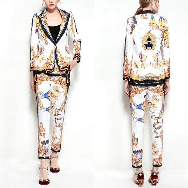 europe and the united states the latest high-quality two piece pants printed slim jacket trousers two-piece suit193f, White
europe and the united states the latest high-quality two piece pants printed slim jacket trousers two-piece suit193f, White