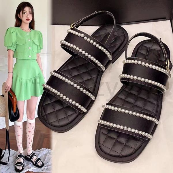 sandals designer xiaoxiangfeng pearl sandals women's 2022 xiangjia new summer flat shoes with square head and open toe soft soles gpy4, Black
sandals designer xiaoxiangfeng pearl sandals women's 2022 xiangjia new summer flat shoes with square head and open toe soft soles gpy4, Black