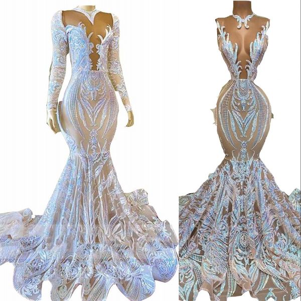 2022 black girls prom dresses sequined lace long sleeves sleeveless backless ruffles sweep train mermaid african evening dress wear robes de
2022 black girls prom dresses sequined lace long sleeves sleeveless backless ruffles sweep train mermaid african evening dress wear robes de