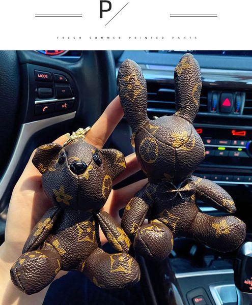 party favor leather old flower keychain female cute creative bear rabbit doll keychain car key chain bag pendant spot
party favor leather old flower keychain female cute creative bear rabbit doll keychain car key chain bag pendant spot