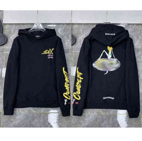loose mens brand sweatshirts classic ch designer hoodie horseshoe sanskrit print luxury zipper jacket pullover hooded coat fashion women sw, Black
loose mens brand sweatshirts classic ch designer hoodie horseshoe sanskrit print luxury zipper jacket pullover hooded coat fashion women sw, Black