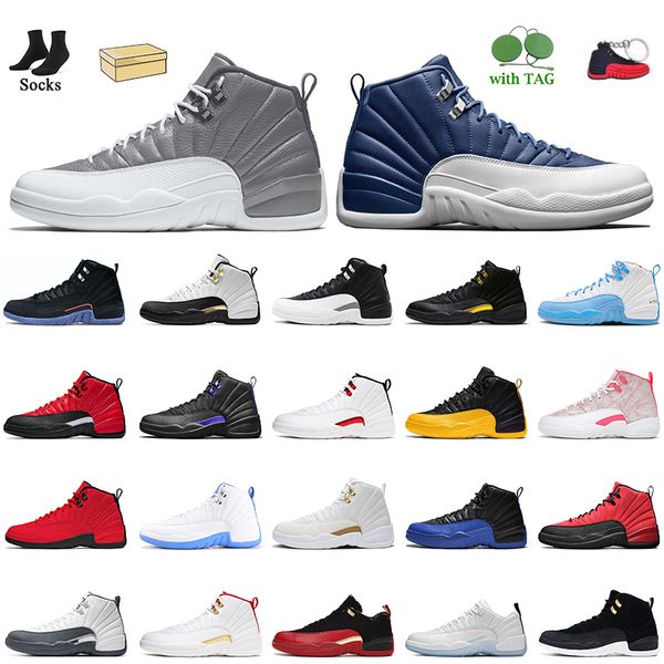 with box 2022 mens jumpman 12 12s high og basketball shoes size 36-47 women men stealth indigo reverse flu game jorrden sneakers playoffs hy
with box 2022 mens jumpman 12 12s high og basketball shoes size 36-47 women men stealth indigo reverse flu game jorrden sneakers playoffs hy