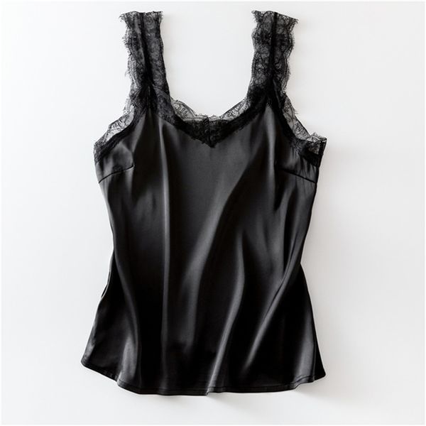 sale lace tank women summer casual satin silk vest backless lace-up basic black sleeveless camisole t-shirt 220316, White
sale lace tank women summer casual satin silk vest backless lace-up basic black sleeveless camisole t-shirt 220316, White