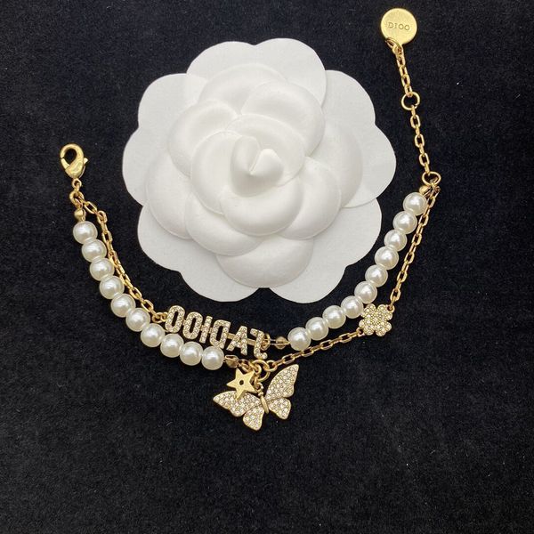 factory retail and wholesale dijia new ja letter pearl bracelet female d temperament double butterfly star jewelry, Black
factory retail and wholesale dijia new ja letter pearl bracelet female d temperament double butterfly star jewelry, Black