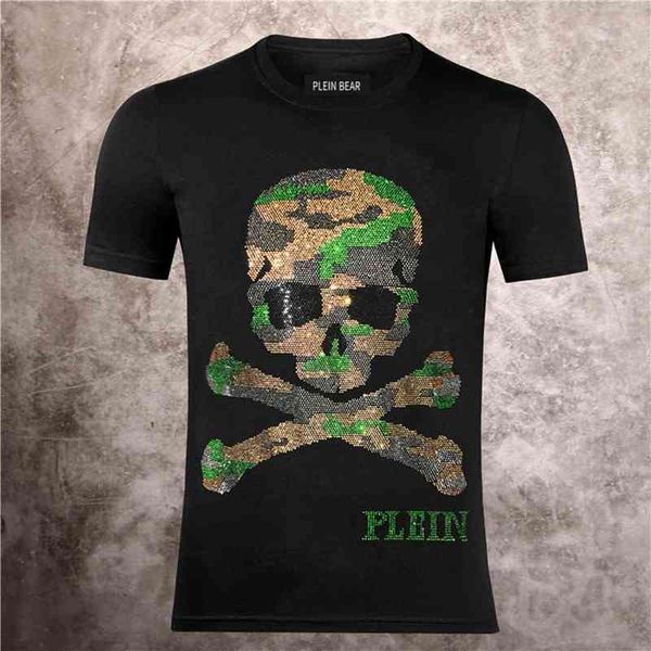 plein bear t shirt mens designer tshirts rhinestone skull men t-shirts classical hip hop streetwear tshirt casual top, White;black
plein bear t shirt mens designer tshirts rhinestone skull men t-shirts classical hip hop streetwear tshirt casual top, White;black