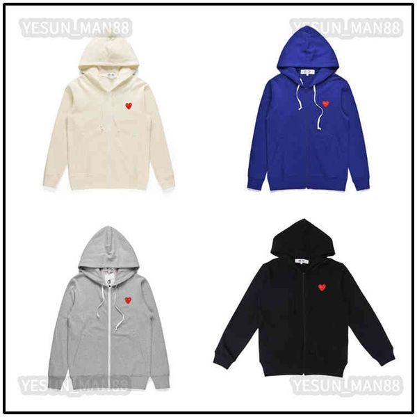 designer luxury cdgs classic hoodie autumn and winter fashion play love printing pullover mens and womens couples zipper hooded sweater coat, Black
designer luxury cdgs classic hoodie autumn and winter fashion play love printing pullover mens and womens couples zipper hooded sweater coat, Black
