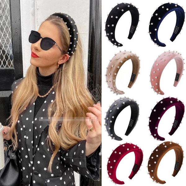 solid velvet bezel women headband girls vintage pearl hair bands soft hairband hair rubbers elastic hair accessories, Slivery;white
solid velvet bezel women headband girls vintage pearl hair bands soft hairband hair rubbers elastic hair accessories, Slivery;white