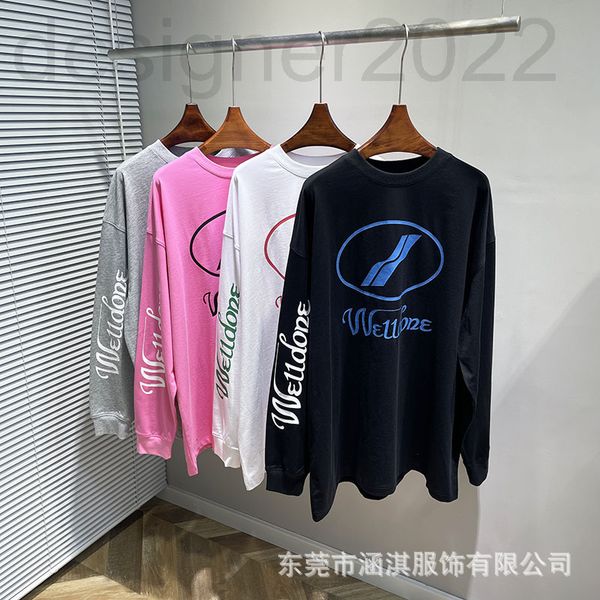 women's t-shirt designer chaopai w 11 spring and autumn loose edition men's women's letter printed medium long t-shirt round, White
women's t-shirt designer chaopai w 11 spring and autumn loose edition men's women's letter printed medium long t-shirt round, White