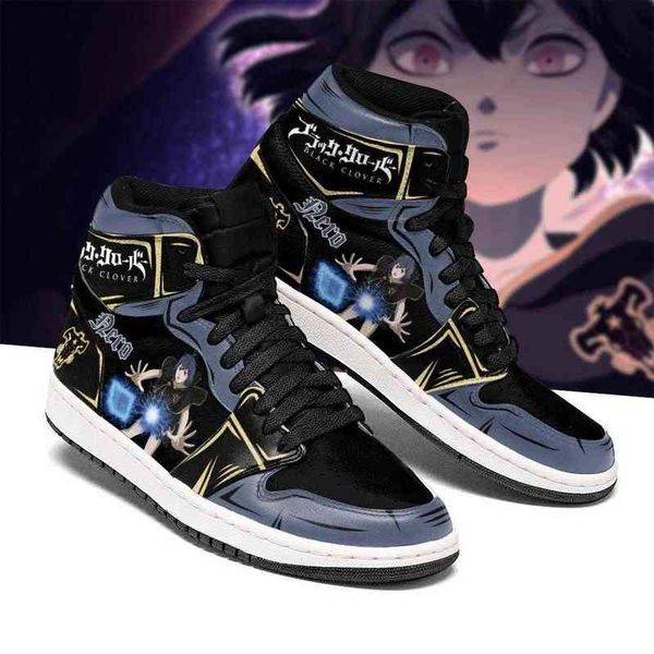 black bull nero secre swallowtail sneakers clover anime shoes