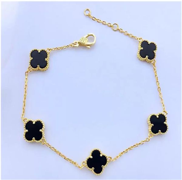lucky four leaf clover flower charm bracelet rose gold stainless steel engagement jewelry for women gift 1, Golden;silver
lucky four leaf clover flower charm bracelet rose gold stainless steel engagement jewelry for women gift 1, Golden;silver