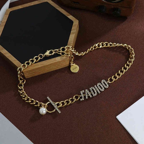 85% off factory clearance family's neck chain necklace female brass wind pearl inlaid diamond14, Silver
85% off factory clearance family's neck chain necklace female brass wind pearl inlaid diamond14, Silver