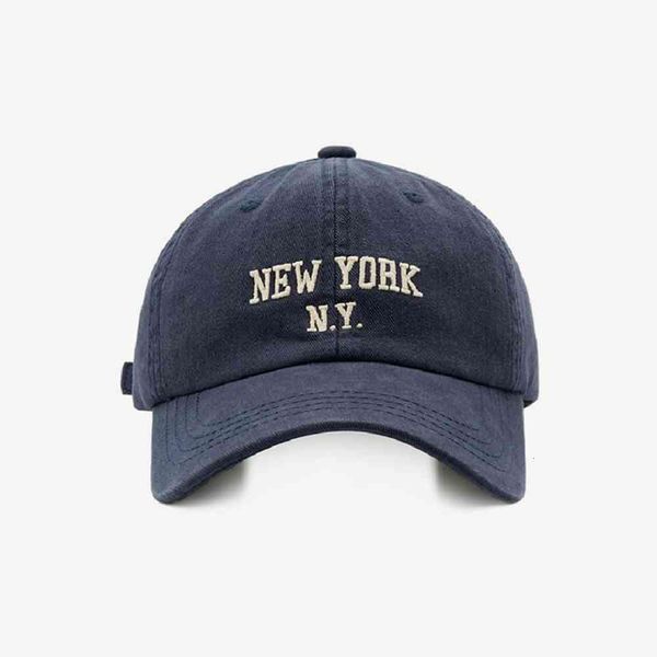 high version korean chao brand ny embroidered soft baseball cap net red street s to show face small duck tongue cap female autumn and, Blue;gray
high version korean chao brand ny embroidered soft baseball cap net red street s to show face small duck tongue cap female autumn and, Blue;gray