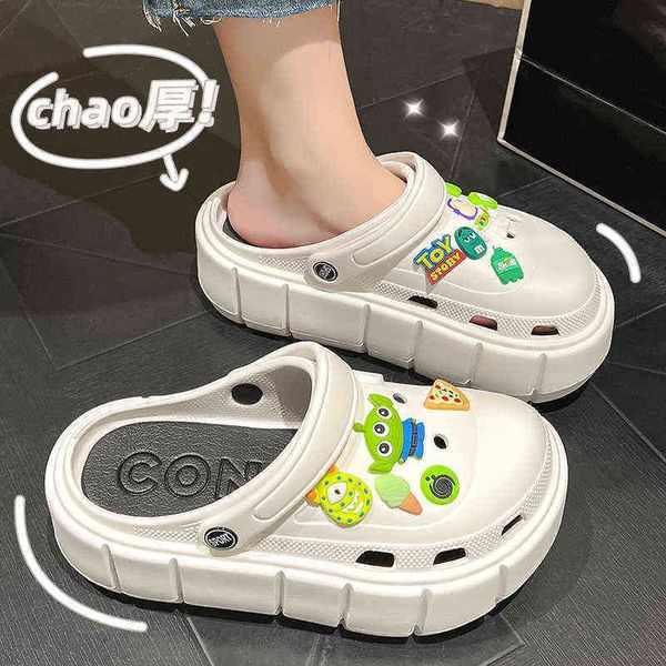 sandals qyckaby 2022 new fashion female white eva sandals women clogs platform beach for casual outdoor garden shoe couple 220623, Black
sandals qyckaby 2022 new fashion female white eva sandals women clogs platform beach for casual outdoor garden shoe couple 220623, Black