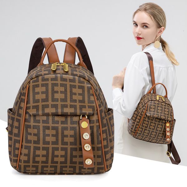 new designer bags backpack women's 2022 fashion versatile casual korean travel simple large capacity bag
new designer bags backpack women's 2022 fashion versatile casual korean travel simple large capacity bag