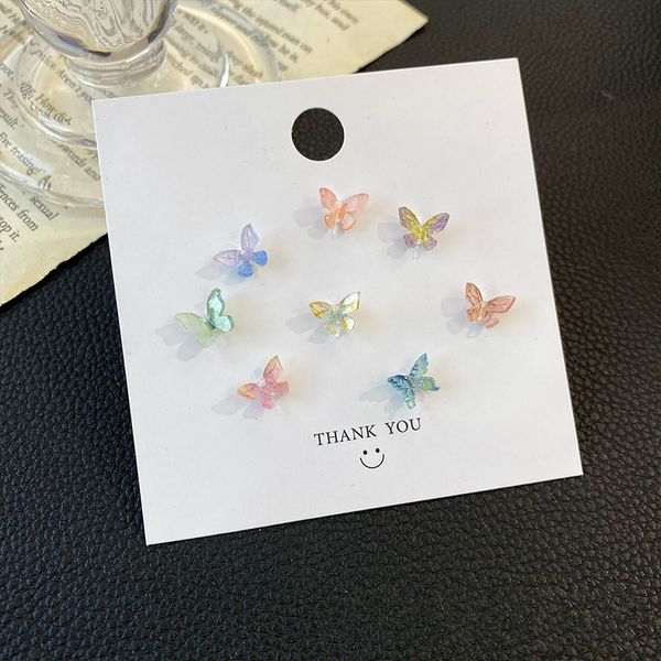 simple colorful fairy stereo butterfly stud earrings for women mini cute hypoallergenic butterflies earring party jewelry 65 d3, Golden;silver
simple colorful fairy stereo butterfly stud earrings for women mini cute hypoallergenic butterflies earring party jewelry 65 d3, Golden;silver