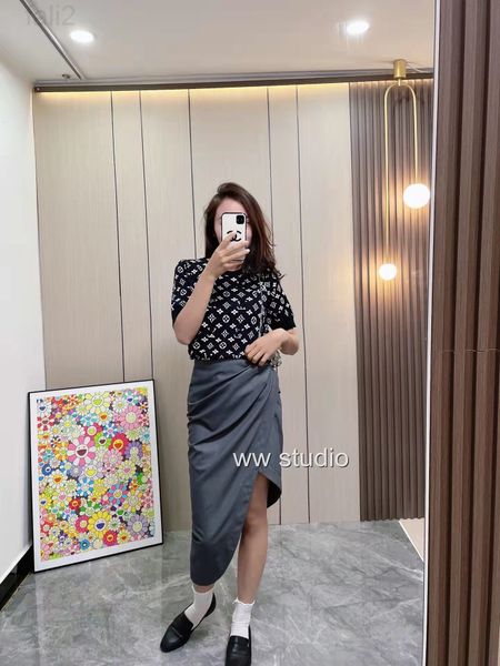 women's t-shirt designer 2022 spring and summer new fashion printing design sense of versatile casual round neck pullover short sleeve, White
women's t-shirt designer 2022 spring and summer new fashion printing design sense of versatile casual round neck pullover short sleeve, White