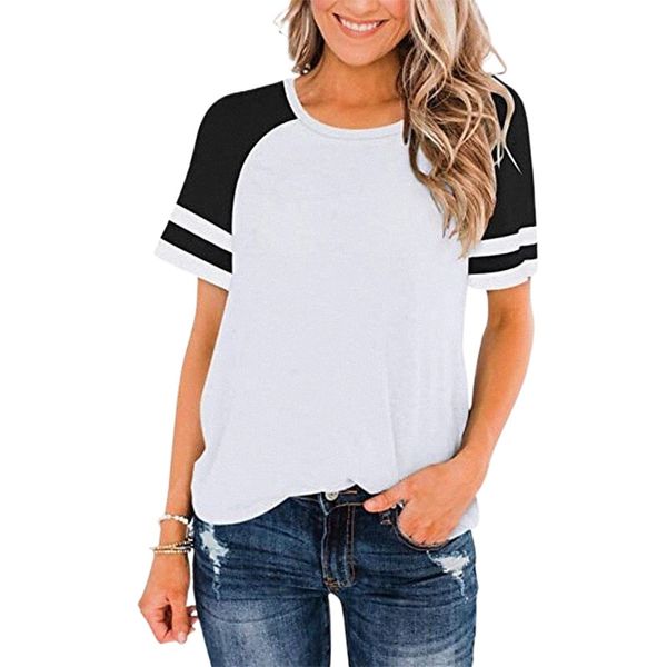 summer clothes for women casual 2021 crewneck short sleeve t shirts raglan sleeve basic cotton tees gray 697u#, White
summer clothes for women casual 2021 crewneck short sleeve t shirts raglan sleeve basic cotton tees gray 697u#, White
