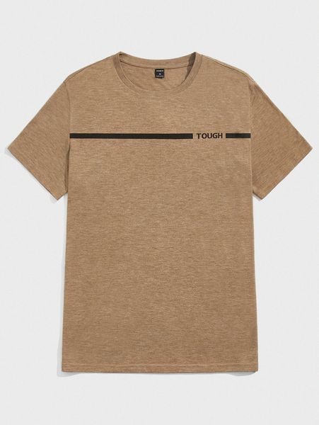 men letter graphic t-shirt c862#, White;black
men letter graphic t-shirt c862#, White;black