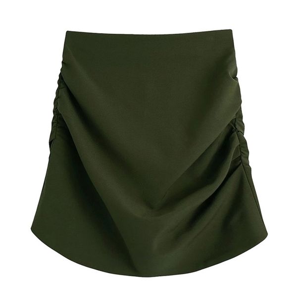 traf women fashion with side pleated mini skirt vintage high waist back zipper female skirts mujer 220322, Black
traf women fashion with side pleated mini skirt vintage high waist back zipper female skirts mujer 220322, Black