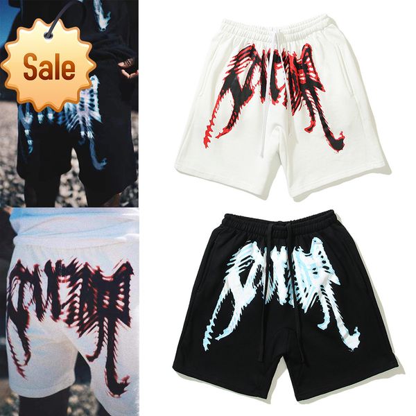 2022 fashion brand design men and women with the same style factory direct sales hip street shorts phantom letter five pants trend, White;black
2022 fashion brand design men and women with the same style factory direct sales hip street shorts phantom letter five pants trend, White;black