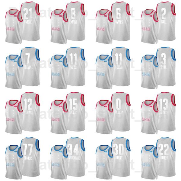 screen print basketball 2022 all-star jersey 75th anniversary demar derozan 11 jayson tatum 0 paul george 13 ja morant 12 trae young 11, Black;red
screen print basketball 2022 all-star jersey 75th anniversary demar derozan 11 jayson tatum 0 paul george 13 ja morant 12 trae young 11, Black;red