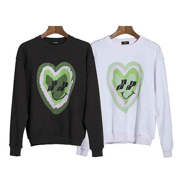 men's hoodies sweatshirts autumn and winter we11 mosaic love smiling face pattern round neck pullover, Black
men's hoodies sweatshirts autumn and winter we11 mosaic love smiling face pattern round neck pullover, Black