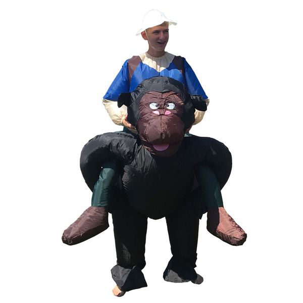 mascot doll costume inflatable riding gorilla costume cosume for men monkey costume kit inflatable clothing carnival cosume for adults men, Red;yellow
mascot doll costume inflatable riding gorilla costume cosume for men monkey costume kit inflatable clothing carnival cosume for adults men, Red;yellow