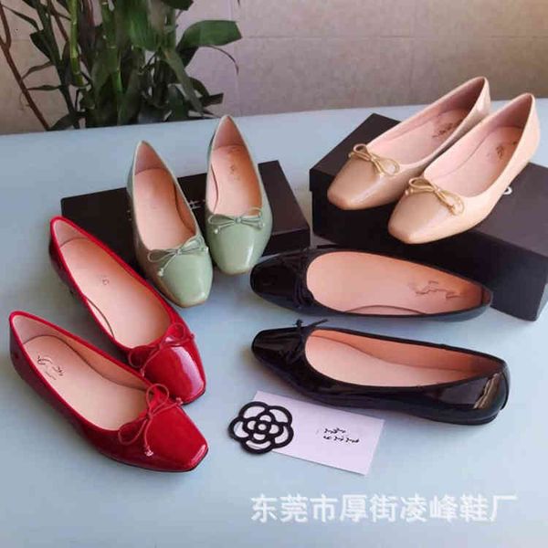 sandals women's shoes ballet spring and summer leather single shallow mouth flat bottom round head candy wedding, Black
sandals women's shoes ballet spring and summer leather single shallow mouth flat bottom round head candy wedding, Black