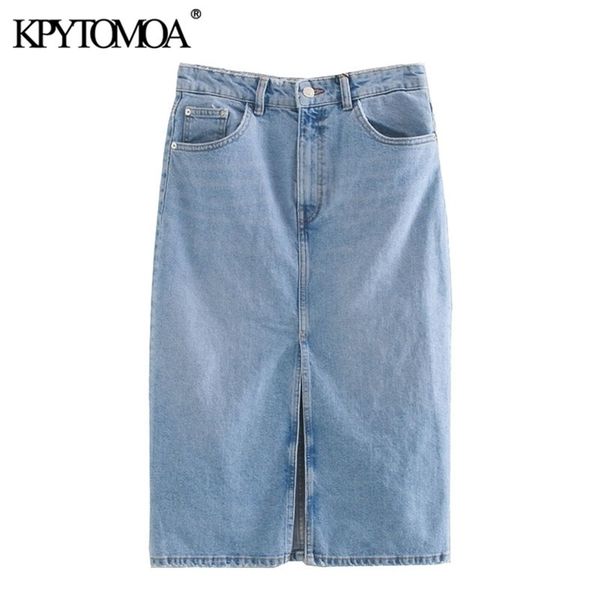 kpytomoa women chic fashion high waist denim midi skirt vintage zipper fly pockets front vents female skirts faldas mujer 210325, Black
kpytomoa women chic fashion high waist denim midi skirt vintage zipper fly pockets front vents female skirts faldas mujer 210325, Black