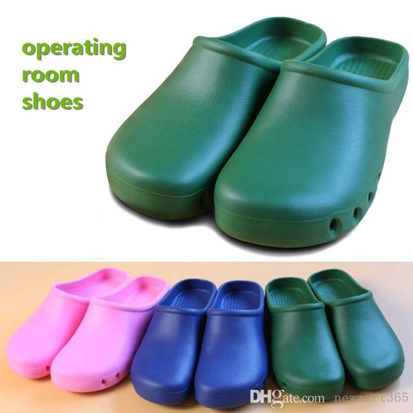 women slippers operating room slides female doctors work non slip soft soles experimental care room nurse hole shoes, Black
women slippers operating room slides female doctors work non slip soft soles experimental care room nurse hole shoes, Black
