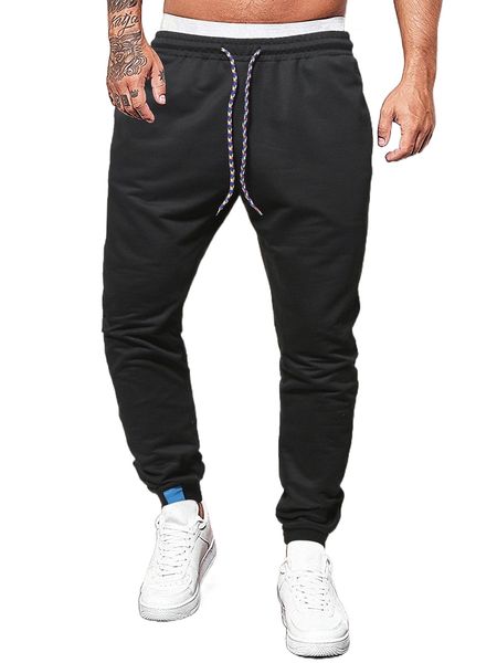 men patched detail drawstring waist sweatpants h3ym#, Black
men patched detail drawstring waist sweatpants h3ym#, Black