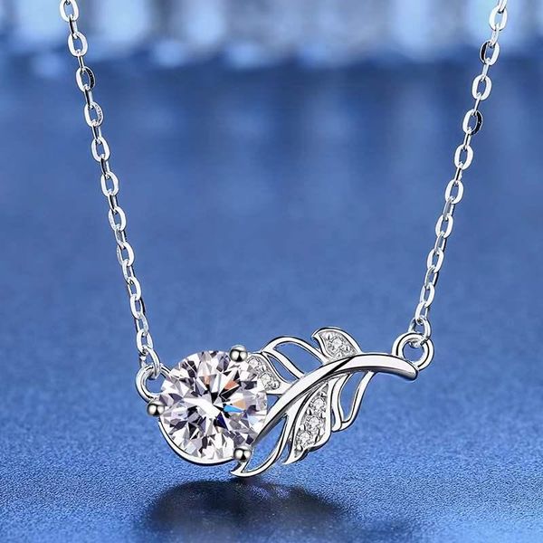 other trendy 1 d color moissanite lucky leaf necklace women jewelry 925 sterling silver gra clavicle gift
other trendy 1 d color moissanite lucky leaf necklace women jewelry 925 sterling silver gra clavicle gift