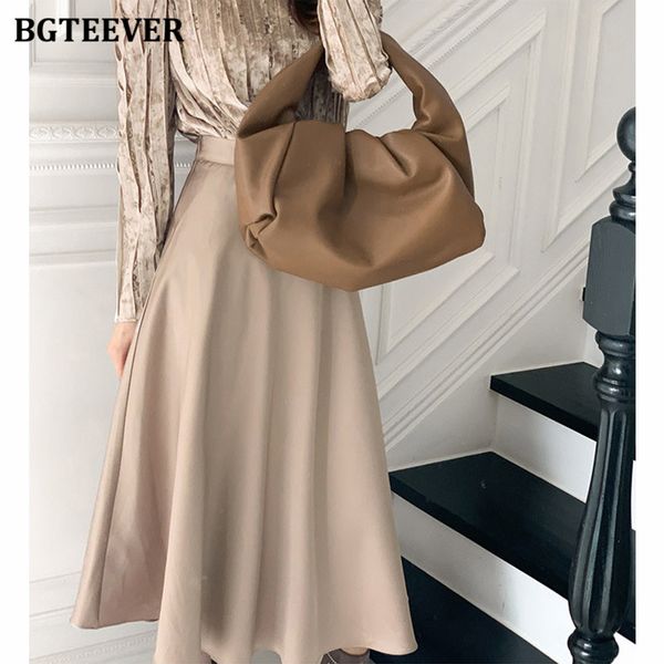 chic elegant champagne female a-line midi skirts stylish loose ol style long skirts 2021 spring women satin skirts, Black
chic elegant champagne female a-line midi skirts stylish loose ol style long skirts 2021 spring women satin skirts, Black