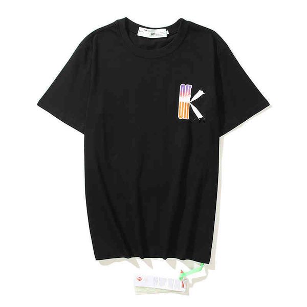 summer color yellow tape arrow cordon short sleeve t-shirt fashion brand men's and women's bottom shirtug9q, White;black
summer color yellow tape arrow cordon short sleeve t-shirt fashion brand men's and women's bottom shirtug9q, White;black