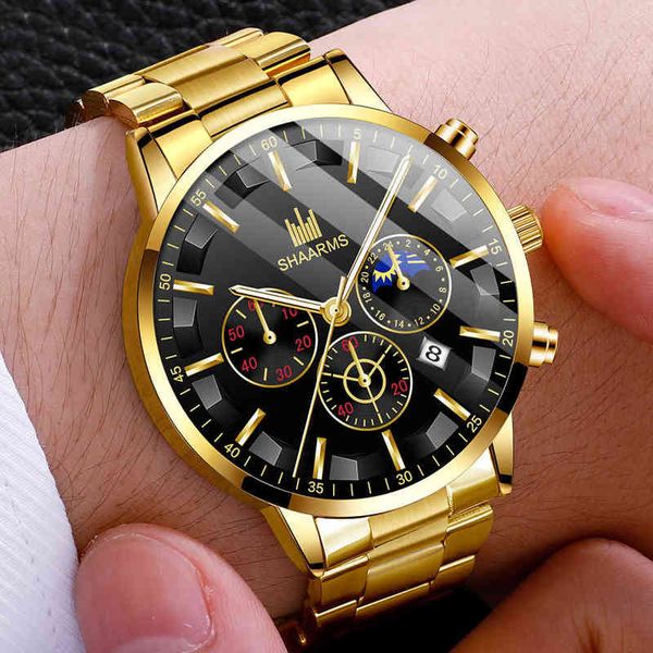 luxury mens designer watches explosive three eye steel band non mechanical business calendar quartz men's, Slivery;brown
luxury mens designer watches explosive three eye steel band non mechanical business calendar quartz men's, Slivery;brown